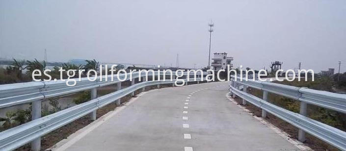 Expressway Crash Barrier Roll Forming Machine